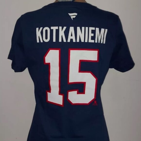 Fanatics JESPERI KOTKANIEMI #15 Montreal Canadiens Womens T-Shirt - Picture 3 of 3